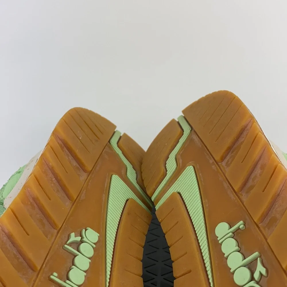 Diadora x Featire N9000 Pistachio Ice Cream Green Running Shoes Men's Size 10 - Picture 12 of 13